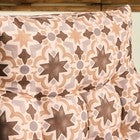 OHS Tiles Print Gravity Chair Seat Cushion Water Resistant Filled Garden Pad