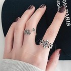 Vintage Fashion Adjustable Ring 925 Sterling Silver Women Jewellery Gift UK
