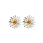 925 Sterling Silver Lovely Flower Stud Earrings Women Girls Jewellery Gift UK