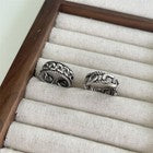 Vintage Twisted Adjustable Ring 925 Sterling Silver Women Girls Jewellery Gift