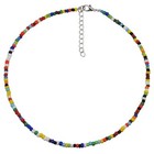 Bohemia Colourful Beaded Choker Necklace Women Girls Jewellery Gift UK
