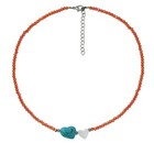 Bohemia Colourful Beaded Fahsion Choker Necklace Women Girls Jewellery Gift UK