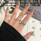 Vintage Fashion Adjustable Ring 925 Sterling Silver Women Jewellery Gift UK