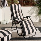 OHS Printed Gravity Chair Seat Cushion Water Resistant Filled Garden Pad