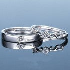 925 Sterling Silver Angel Wing Adjustable Ring Women Girls Jewellery Gift UK