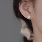 925 Sterling Silver Beautiful Flower Stud Earrings Jewellery Women Girls Gift UK