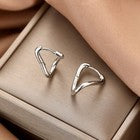 925 Sterling Silver Twisted Elegant Hoop Earrings Jewellery Women Girls Gift UK