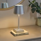 OHS Bedside Cordless Lamp LED Battery Operated Table Desk Night Light