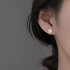 925 Sterling Silver Flower Stud Earrings Jewellery Women Girls Gift UK