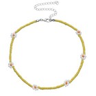 Bohemia Colourful Beaded Fahsion Choker Necklace Women Girls Jewellery Gift UK