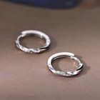 Elegant Crystal Huggie Hoop Earrings 925 Sterling Silver Jewellery women Girl UK