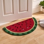 OHS Watermelon Doormat Novelty Non Slip Indoor Outdoor Coir Door Mat Rug