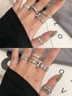 Vintage Fashion Adjustable Ring 925 Sterling Silver Women Jewellery Gift UK