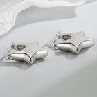 925 Sterling Silver Star Shaped Fashion Hoop Earrings Jewellery Women Girls Gift