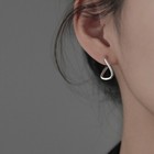 925 Sterling Silver Twisted Elegant Hoop Earrings Jewellery Women Girls Gift UK