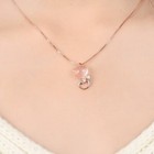 Moonstone Cat Pendant Chain Necklace 925 Sterling Silver Women Jewellery Gift UK