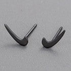 Fashion Mini Tick Stud Earrings 925 Sterling Silver Women Men Jewellery UK