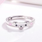 925 Sterling Silver Cute Piggy Little Finger Ring Womens Girls Jewellery Gift UK