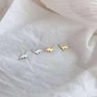 925 Sterling Silver Cute Dinosaur Fashion Stud Earrings Womens Girls Jewellery