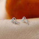 925 Sterling Silver Lovely Tulip Flower Stud Earrings Women Girls Jewellery Gift