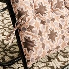 OHS Tiles Print Gravity Chair Seat Cushion Water Resistant Filled Garden Pad