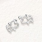 Cute Doggy Puppy Stud Earrings 925 Sterling Silver Women Girls Jewellery Gift