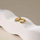 Fashion Turquoise 18K Gold Plated Hoop Earrings Women Girls Jewellery Gift