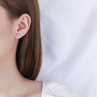 Cute Heart Stud Earrings Women Girls 925 Sterling Silver Jewellery Gift UK