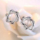 Cute Star Stud Earrings 925 Sterling Silver Womens Girls Jewellery Gift UK