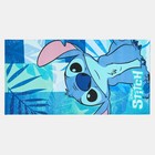 OHS x Stitch Kids Beach Towel Hooded Poncho Absorbent Quick Dry Soft Microfibre