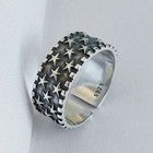 Vintage Little Star Adjustable Ring 925 Sterling Silver Women Girls Jewellery UK