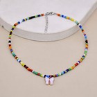 Bohemia Colourful Beaded Fahsion Choker Necklace Women Girls Jewellery Gift UK