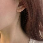 Rose Gold Bow Tie Stud Earrings 925 Sterling Silver Jewellery Women Girls Gift