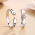 925 Sterling Silver Cute Cat Paw Adjustable Ring Women Girls Jewellery Gift UK