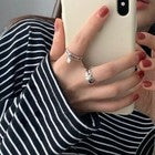 Vintage Fashion Adjustable Ring 925 Sterling Silver Women Jewellery Gift UK