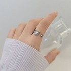 Vintage Cute Tiger Adjustable Ring 925 Sterling Silver Women Girls Jewellery UK