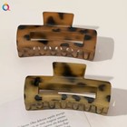 Large Coffee Colour Hair Claw Crab Clip Hair Styling For Women Hair Accessories
