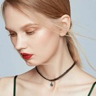 Crystal Star Choker Charm Necklace Women Girls Fashion Jewellery Gift UK