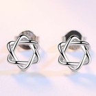 Cute Star Stud Earrings 925 Sterling Silver Womens Girls Jewellery Gift UK