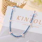 Bohemia Colourful Beaded Daisy Choker Necklace Women Girls Jewellery Gift UK