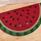 OHS Watermelon Doormat Novelty Non Slip Indoor Outdoor Coir Door Mat Rug