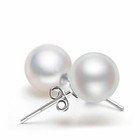 Beatutiful Pearl Stud Earrings 925 Sterling Silver Womens Girls Jewellery Gift