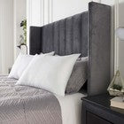 OHS Memory Foam Core Pillow 2 Pack Essentials Soft Hotel Quality Bounce Bedding