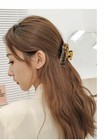 Large Coffee Colour Hair Claw Crab Clip Hair Styling For Women Hair Accessories
