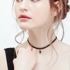 Crystal Star Choker Charm Necklace Women Girls Fashion Jewellery Gift UK