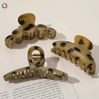 Large Coffee Colour Hair Claw Crab Clip Hair Styling For Women Hair Accessories