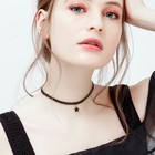 Crystal Star Choker Charm Necklace Women Girls Fashion Jewellery Gift UK