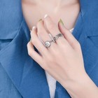925 Sterling Silver Vintage Adjustable Fashion Ring Women Girls Jewellery UK