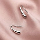 Water Drop Dangle Earrings 925 Sterling Silver Women Girls Jewellery Gift UK