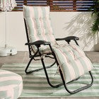 OHS Printed Gravity Chair Seat Cushion Water Resistant Filled Garden Pad